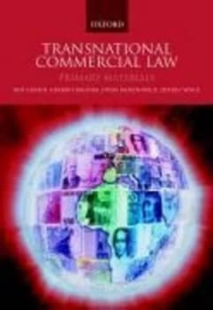 Transnational Commercial Law by Roy Goode Book