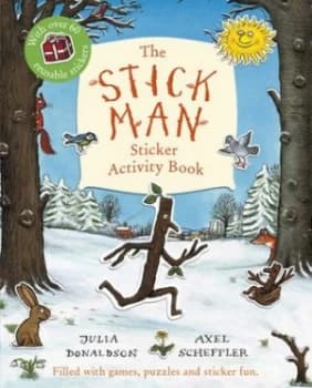 Stick Man Sticker Activity Book by Julia Donaldson Paperback