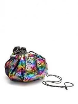 Rio Rainbow Drawstring Make-Up Bag