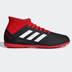 adidas Predator Tango 18.3 Childrens Astro Turf Trainers - Black/Wht/Red