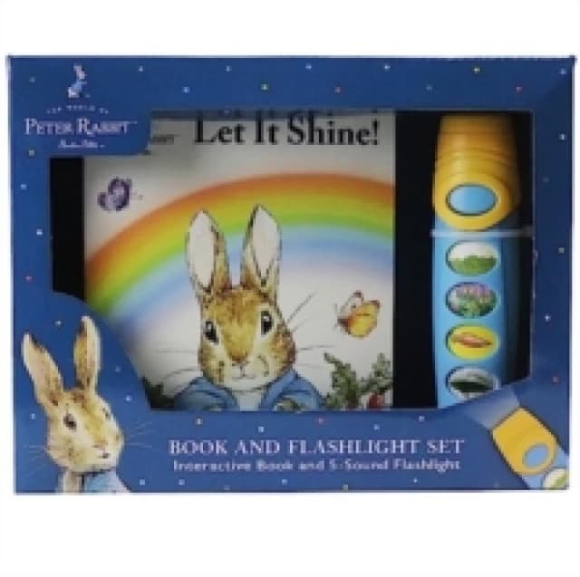 World of Peter Rabbit Let it Shine Book and 5 Sound Flashlight Set Hardback