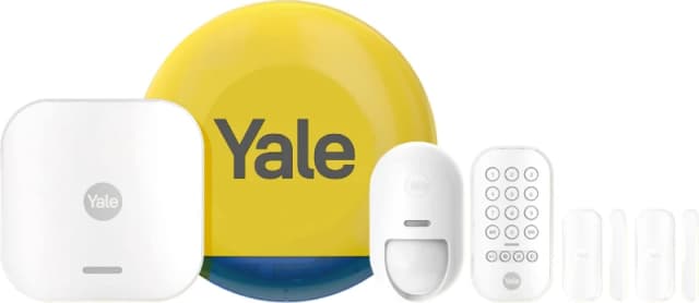 Yale Smart Alarm Starter Kit 1- Alarm Hub; Live Siren; Motion EXR8YAALSK11AUK