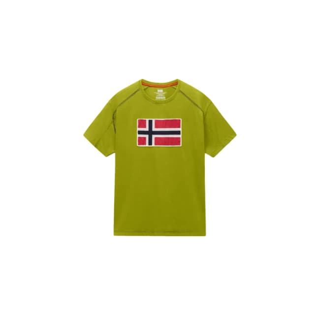 T-Shirt Napapijri Reflect Jaune Male XS