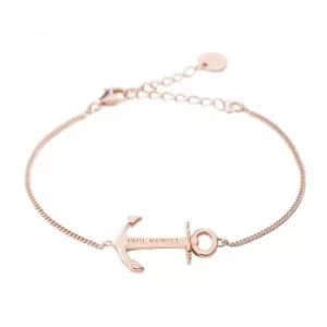 Paul Hewitt Spirit Anchor Rose Gold Plated Bracelet PH-AB-RG