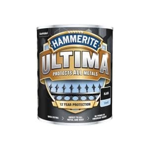 Hammerite Ultima Metal Paint Smooth Ruby Red 750ml