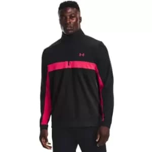 Under Armour 2022 Mens Storm Midlayer 1/2 Zip Black - 3XL
