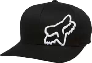 FOX Flex 45 Flexfit Youth Cap, black-white, black-white, Size One Size
