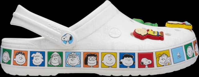 Crocs Unisex Peanuts Crocband Clogs Multi W10/M9