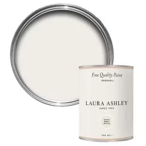 Laura Ashley Dove Grey White Eggshell Emulsion Paint, 750Ml