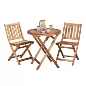 Garden Gear Acacia Cariad Bistro Set