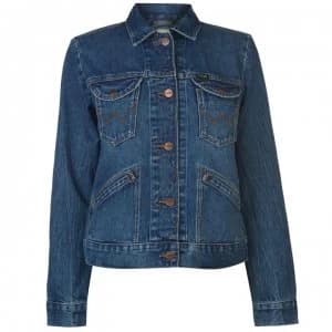 Wrangler Icon Jacket - Blue Denim 3Yr