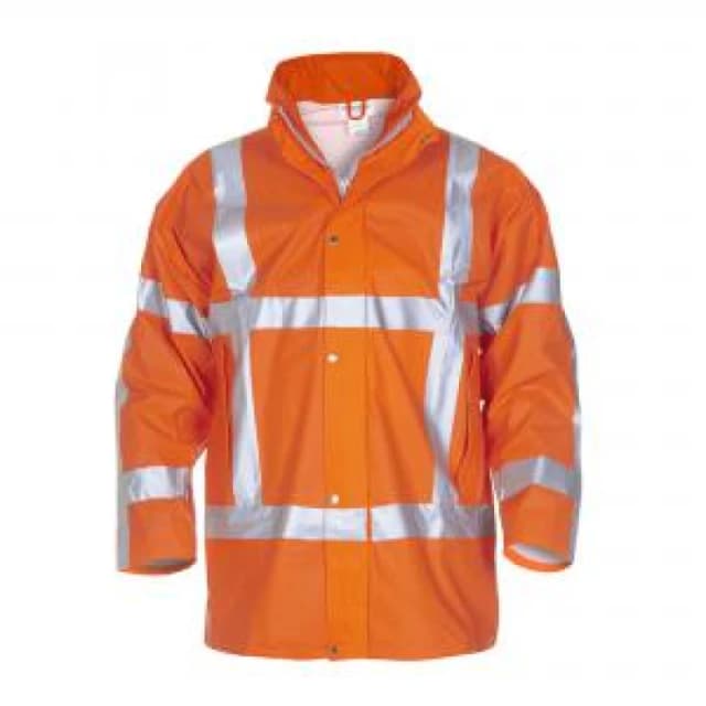 Hydrowear Neer Multi Hydrosoft Flame Retardant Anti - Static High Visibility Waterproof Parka Orange M