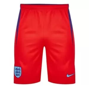 Nike England Away Shorts 2022 2023 Juniors - Red