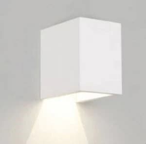 LED 1 Light Indoor Up Down Wall Light Plaster