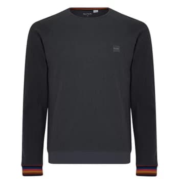 Paul Smith Underwear PS Pinstripe Long Sleeve T-Shirt - Charcoal 76