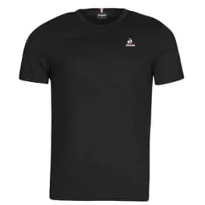 Le Coq Sportif ESS TEE SS N 3 M mens T shirt in Black - Sizes S,M,L,XL,XS