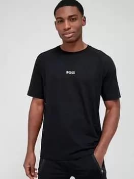 BOSS Tee 2 Back Print T-Shirt - Black, Size 2XL, Men