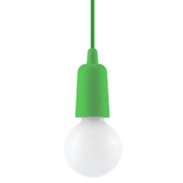 Sollux Lighting Designer Pendant Lamp: PVC Diego - Modern E27 Lighting