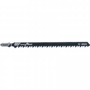 Bosch T344 D Wood Cutting Jigsaw Blades Pack of 3