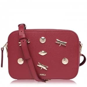 Furla Brava Embellished Cross Body Bag - CILIEGIA d