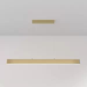 Maytoni Step Bar Pendant Ceiling Light Gold, 118.5cm, Integrated LED 4000K