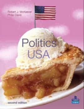Politics USA by Dr Robert J. Mckeever Book