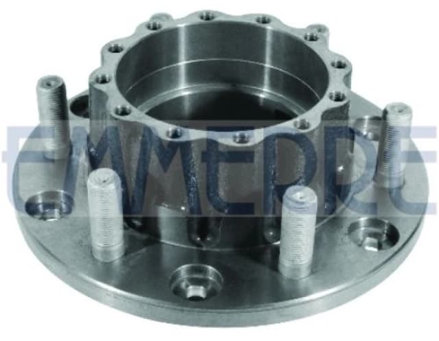 EMMERRE 931017 Wheel Hub Rear Axle, with bolts/screws Wheel Hub (653)