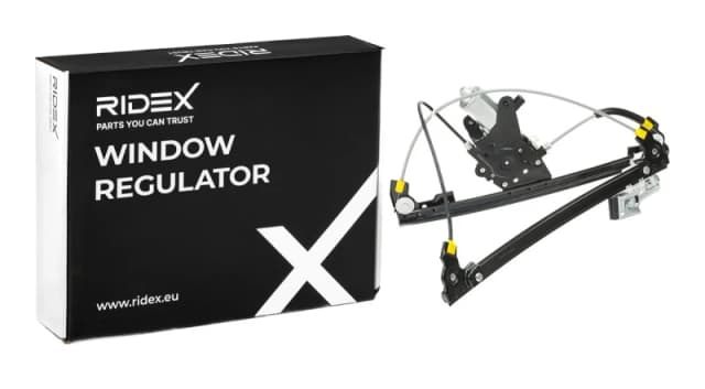 RIDEX 1561W0499 Window regulator Left Front, Operating Mode: Electric, with electric motor Window Winder (1561)