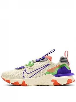 Nike React Vision - White/Blue/Red, White/Blue/Red, Size 5, Women