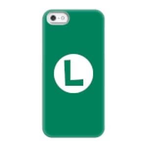 Nintendo Super Mario Luigi Logo Phone Case - iPhone 5/5s - Snap Case - Gloss