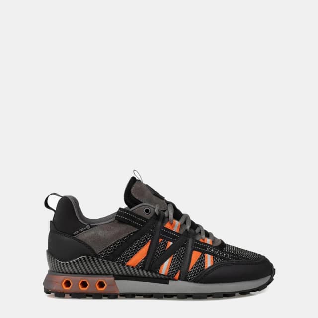 Cruyff Fearia Hex-Tech Trainers Black Orange male UK 6
