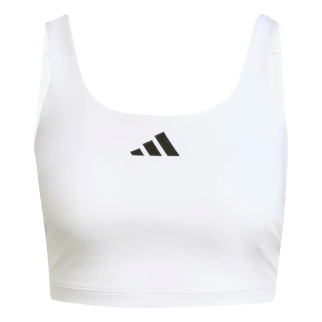 Sports bra adidas Optime Workout Light Blanc Female XL