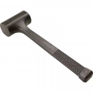 Faithfull Black PVC Deadblow Hammer 900g