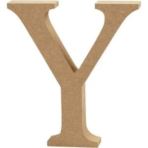 MDF Letter Y Wood
