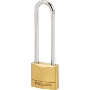 Masterlock Solid Brass Padlock 30mm Extra Long
