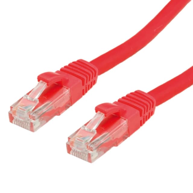 VALUE UTP Cable Cat.6. halogen-free. red. 10m