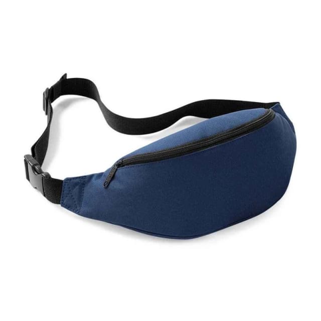 Bagbase Belt Waist Bag in Navy Navy Unisex One Size