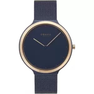 Ladies Obaku Satin Lille Ocean Watch