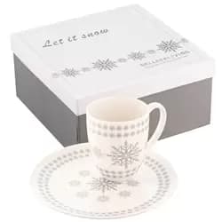 Let it Snow Mug and Plate Set