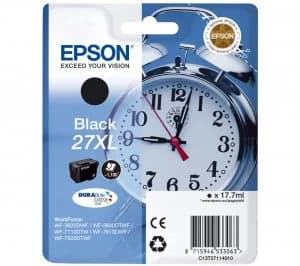 Epson 27XL Alarm Clock Black Ink Cartridge