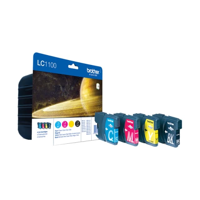 Brother LC-1100 ink cartridge Original Black. Cyan. Magenta. Yellow