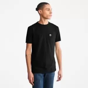 Timberland Dunstan River Pocket T-Shirt For Men In Black Black, Size L