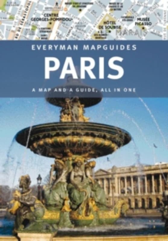 Paris Everyman Mapguide Hardback