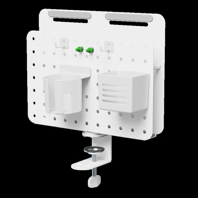 LogiLink Pegboard. Clamp-on. Office. 362x445mm. rotating. white