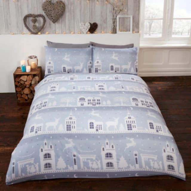 Rapport Home Reindeer Road Duvet Set With Pillowcase