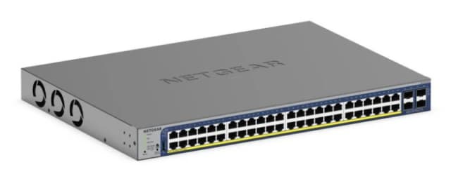 Netgear GS752TXPv3 48-Port Gigabit PoE+ Rackmount Switch
