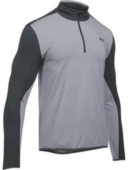 Urban Armor Gear Mens Midlayer 14 Zip Jumper Grey