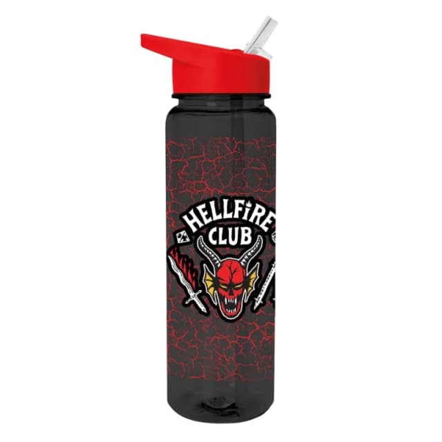 STRANGER THINGS 4 (HELLFIRE CLUB) PLASTIC DRINKS BOTTLE General merchandise