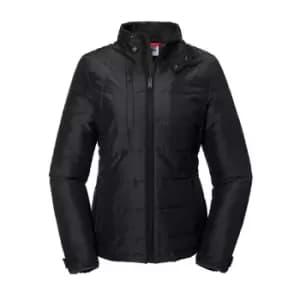 Russell Womens/Ladies Cross Jacket (2XL) (Black)