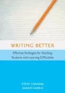 writing better effective strategies for teaching students with learning dif